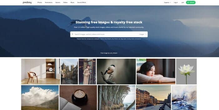 7 Websites to Find High-Quality Free Stock Images in 2024 1 Free stock images - pixabay.com